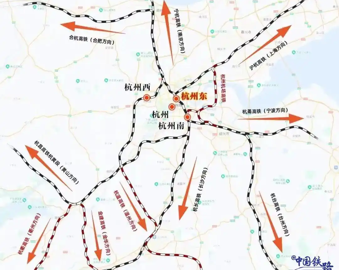 铁路线路图